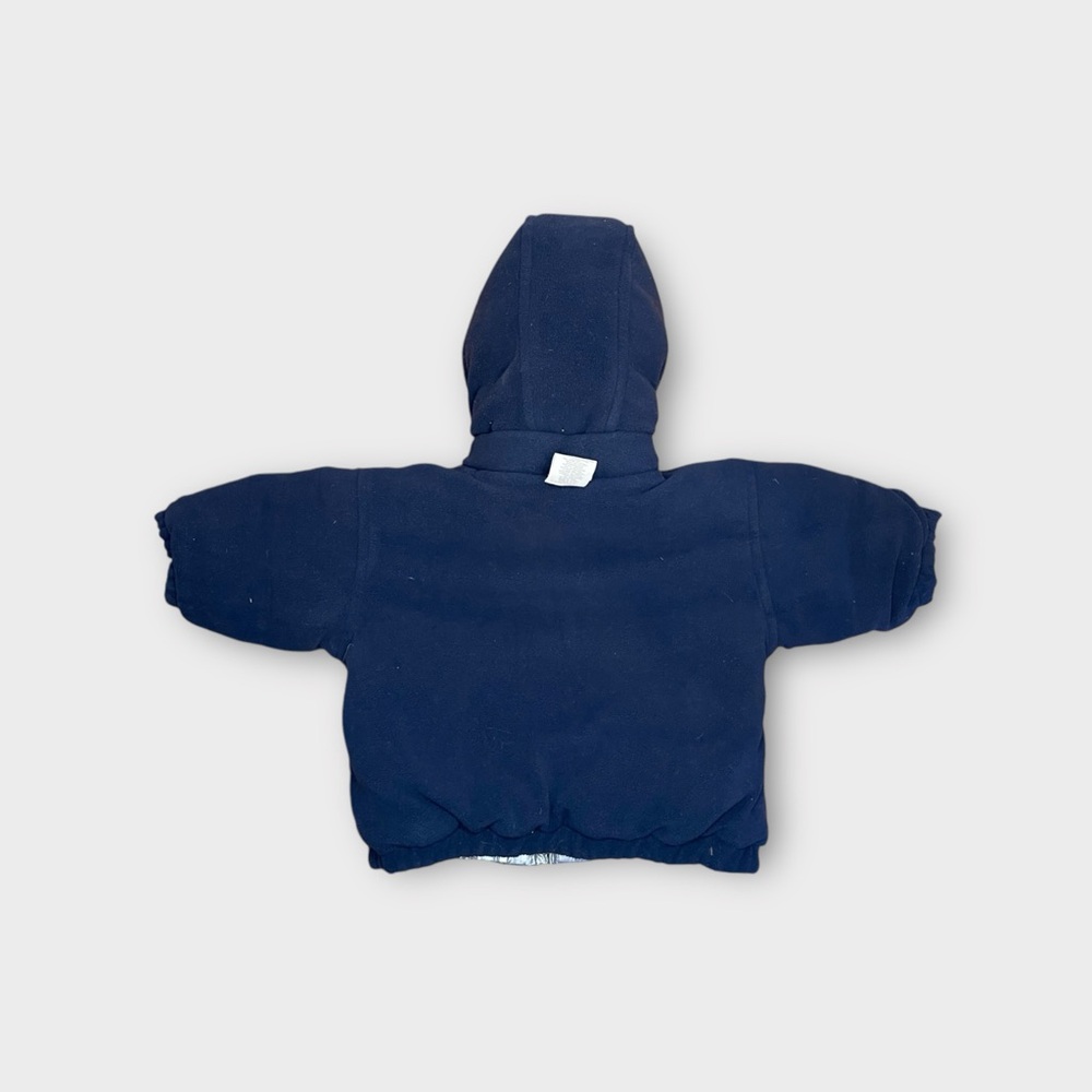 Gap Silver Reversible Puffer Jacket - Picture 6 of 6